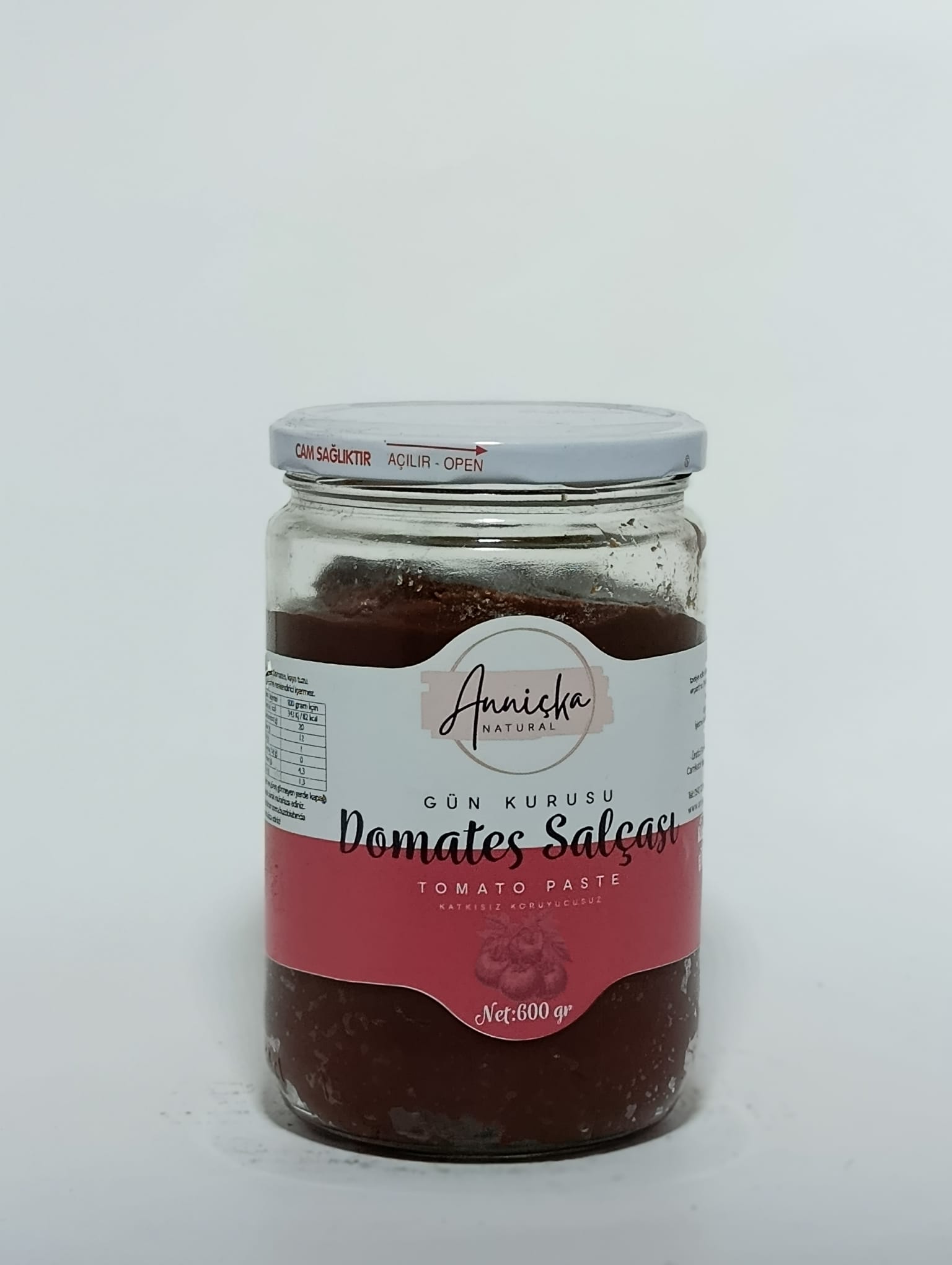 Anniçka Gün Kurusu Domates Salçası 660 Gr