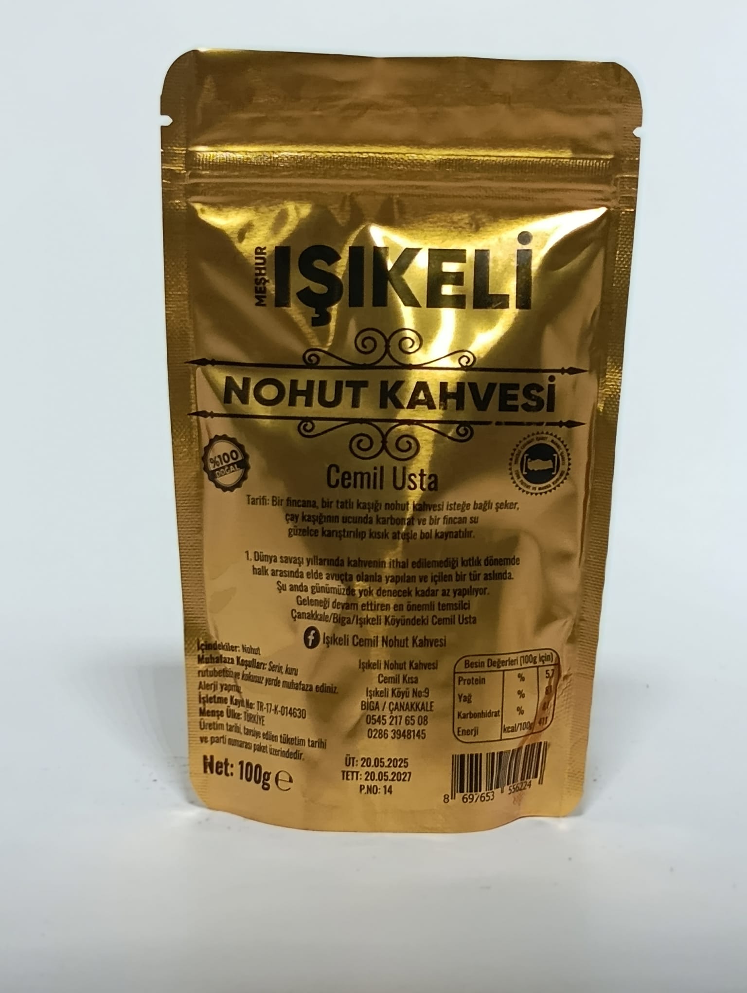Işıkeli Nohut Kahvesi 100 Gr